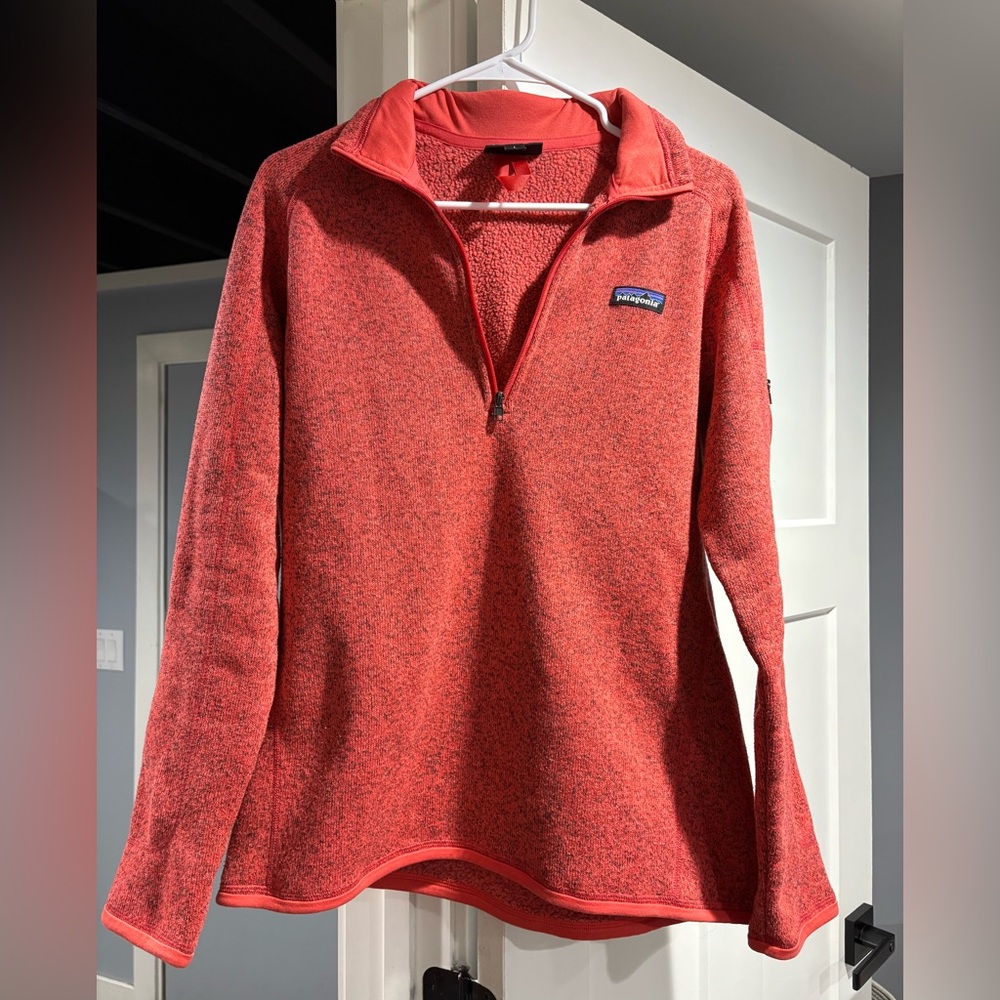 Patagonia Vibrant Red Fleece Pullover
